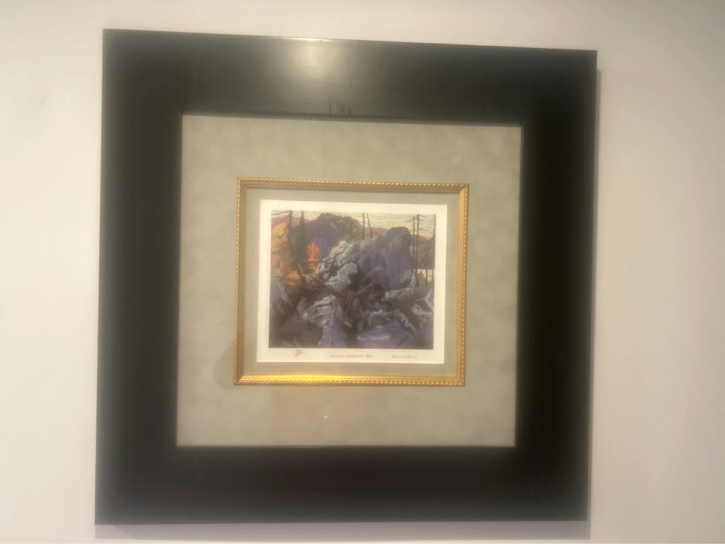 Framed Art Print - "Dawson", "North Shore"