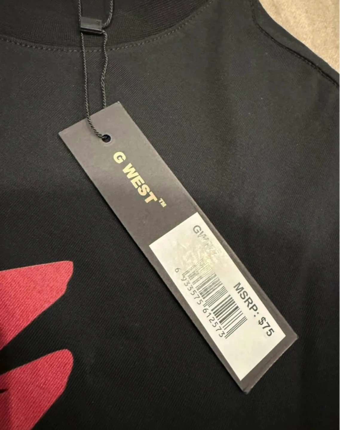 G.WEST Teddy Street Graphic T-Shirt Black - photo 2
