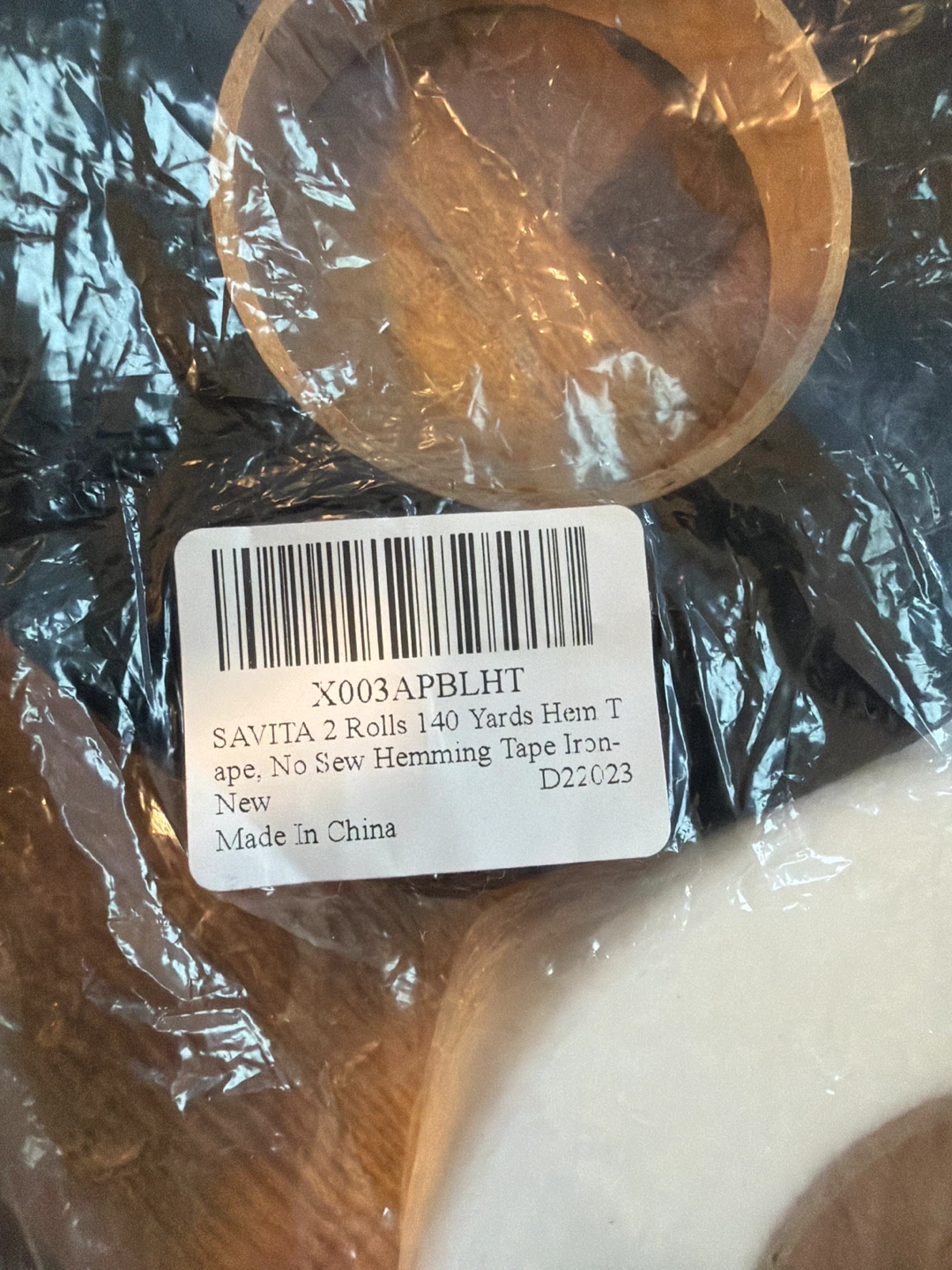 SAVITA 2 Rolls Hemming Tape Iron-On