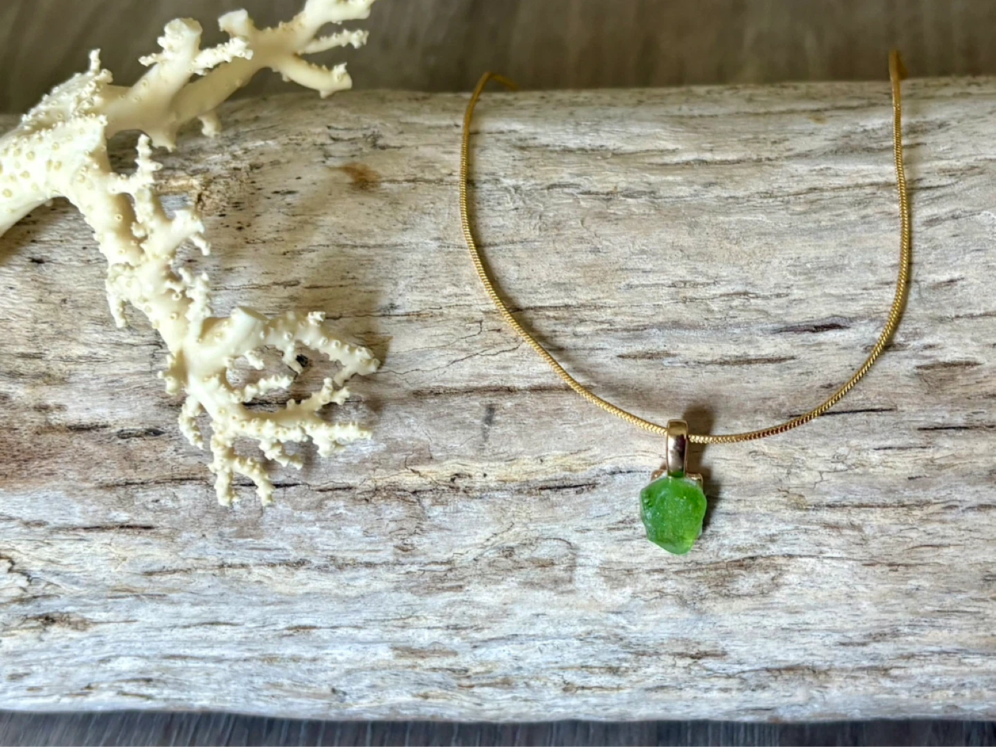 SeaGlass Pendant & Chain - photo 2