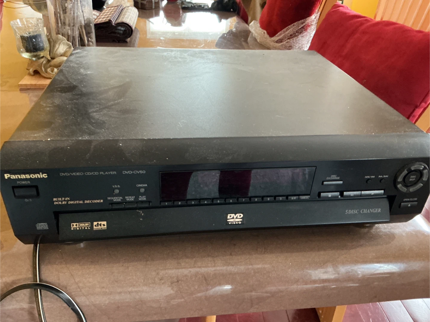 Panasonic DVD-CV50 DVD/Video CD/CD Player