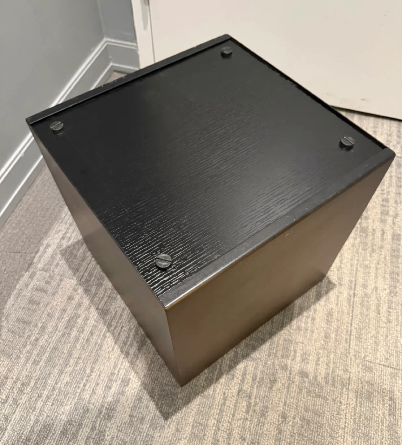 Cube Side Table - Bronze Finish - photo 3