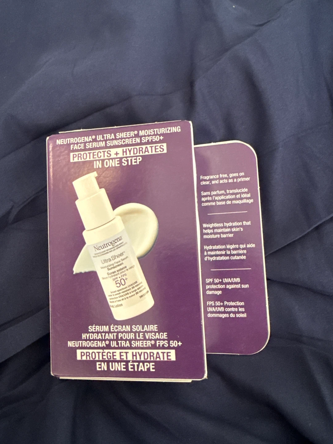 Neutrogena Ultra Sheer Moisturizing Face Serum Sunscreen SPF 50+ - photo 2