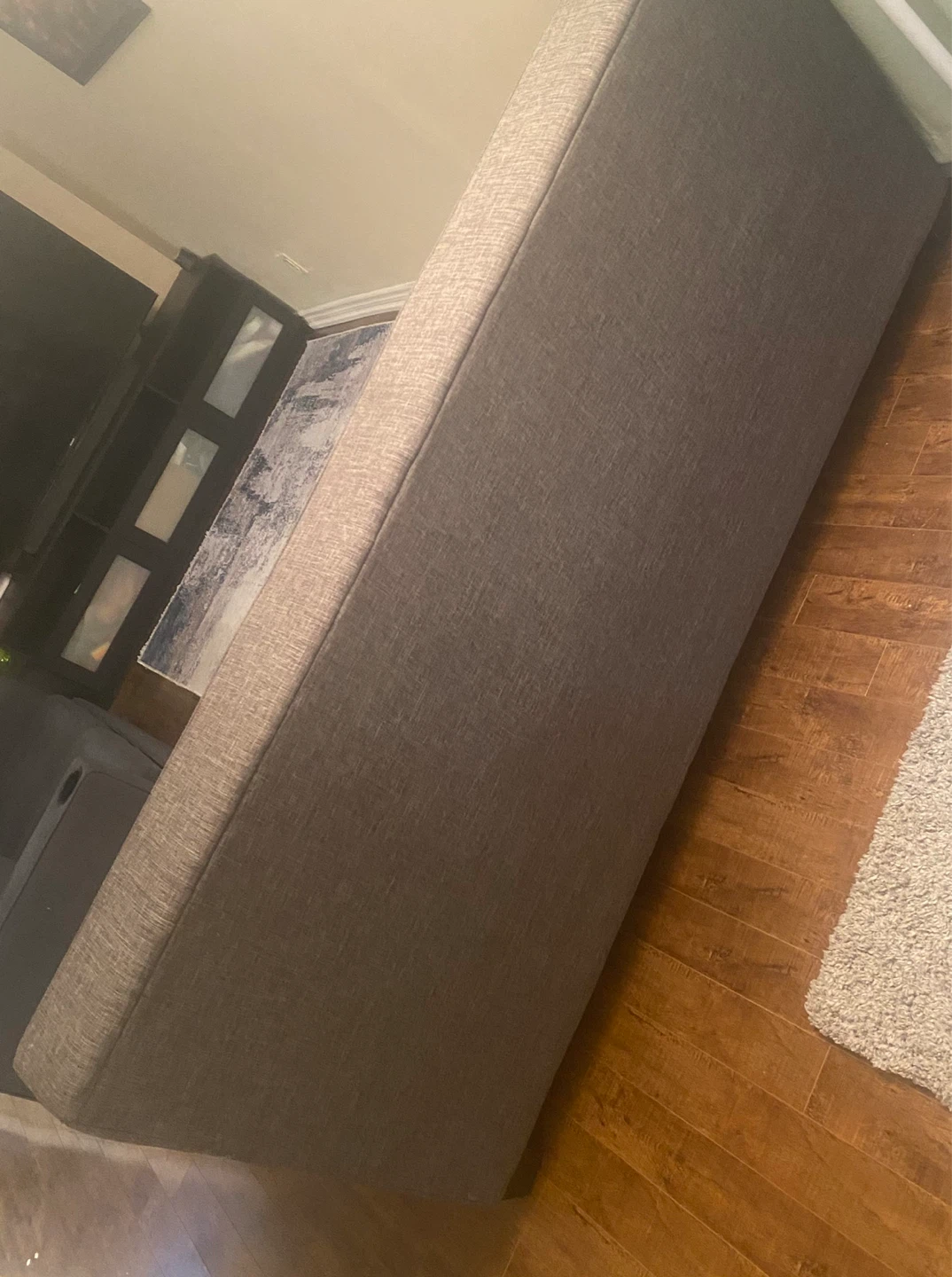 Gray Fabric Sofa - photo 3