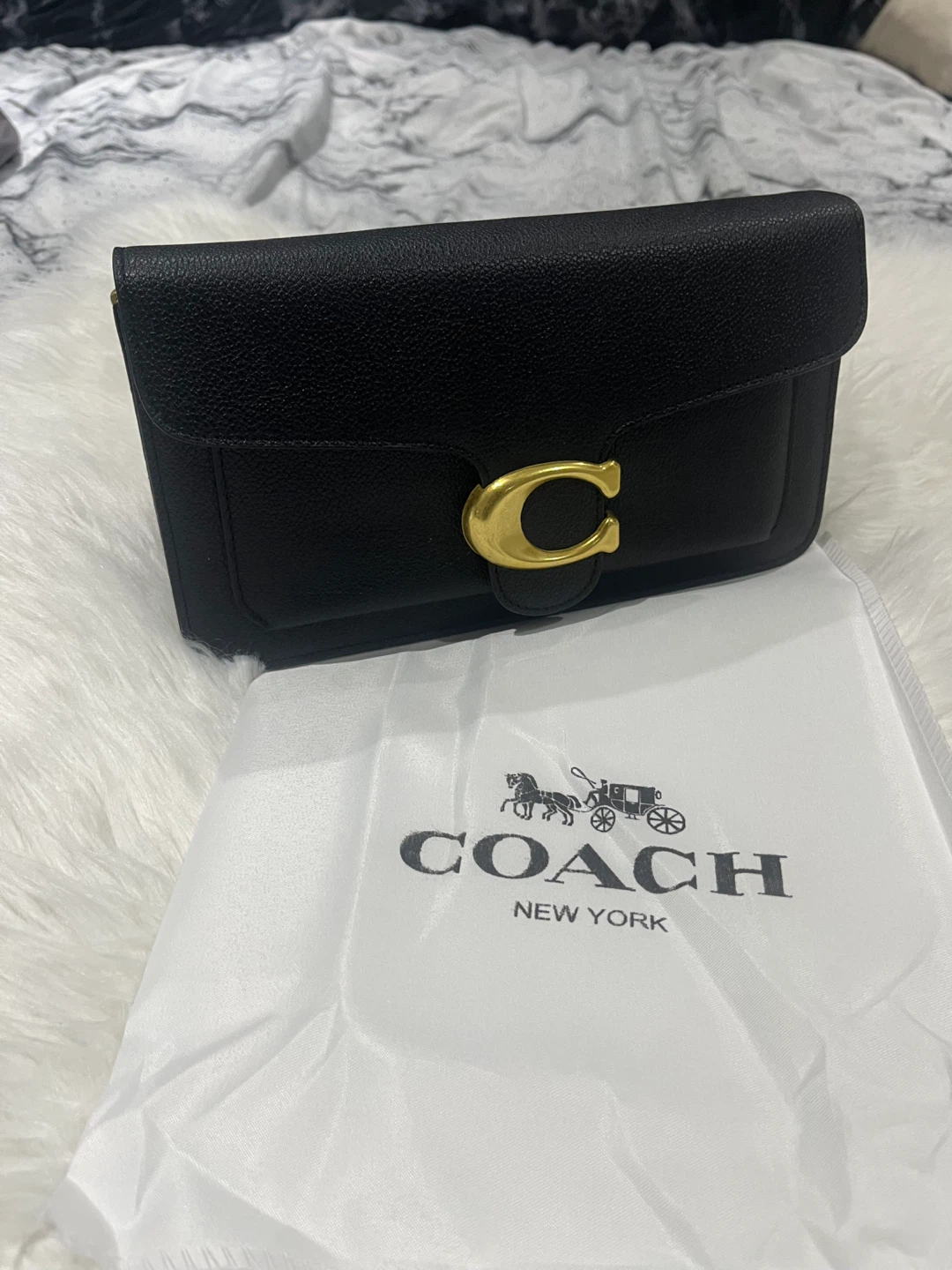 Black Coach Tabby Shoulder Bag