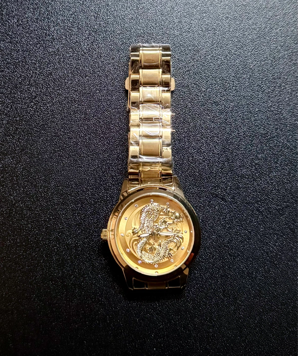 Gold Dragon Watch