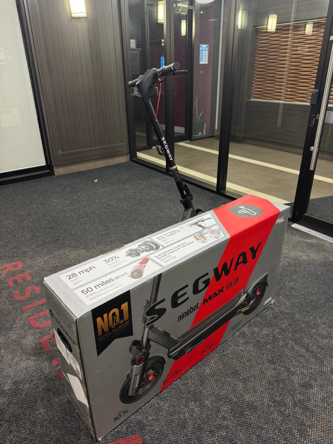 Segway Ninebot Max G3 Electric Scooter OPEN BOX ONLY - photo 2