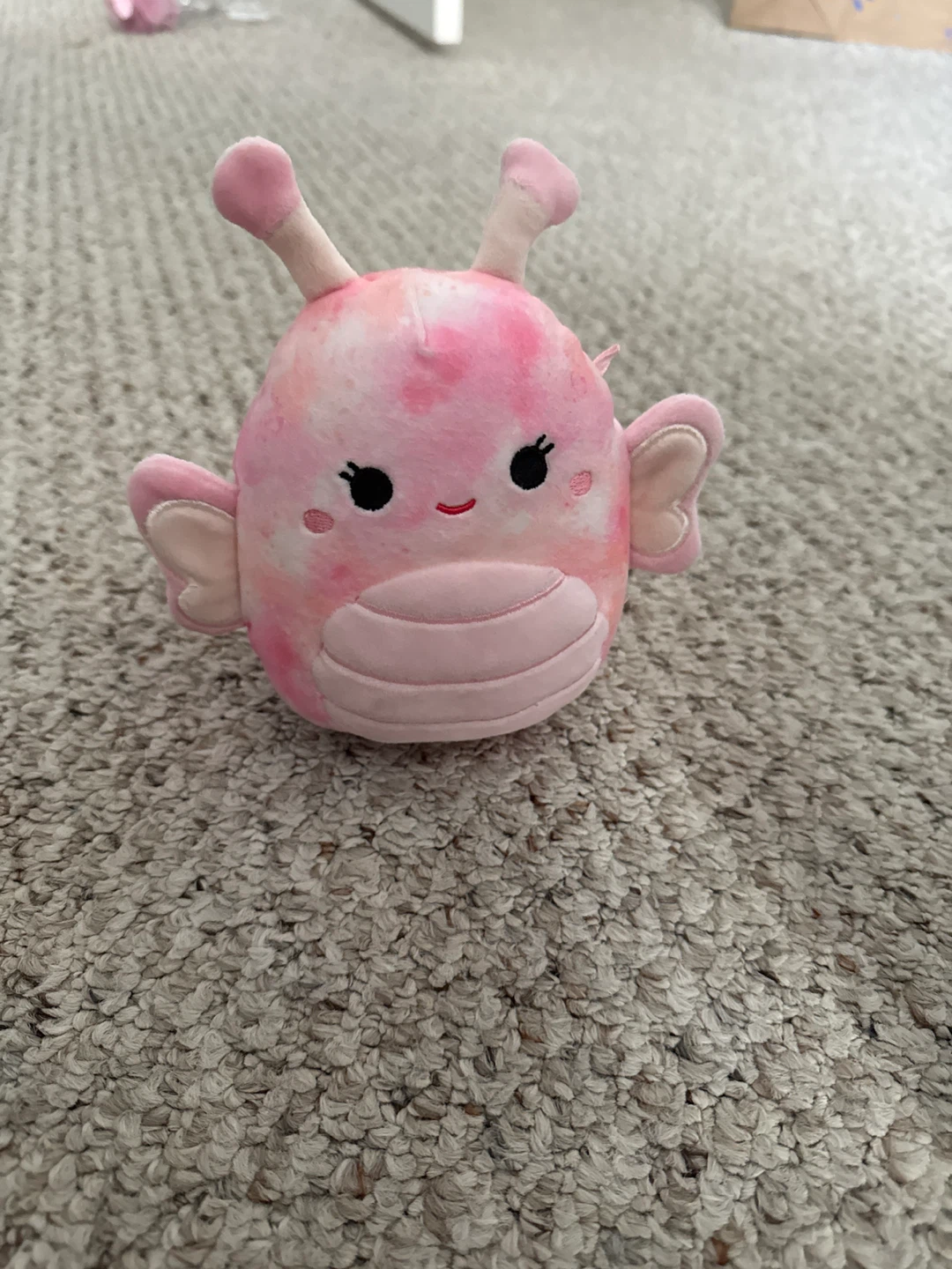 Squishmallows Pink Butterfly Plush Toy