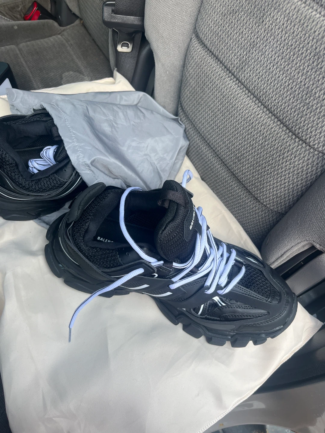Balenciaga Black Track Sneakers