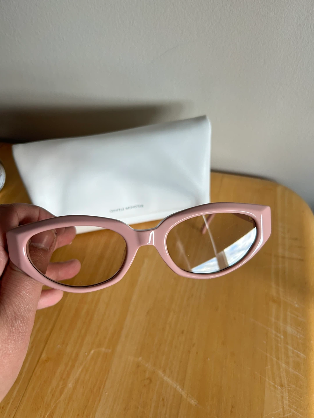 Gentle Monster Jennie Pink Cat-Eye Sunglasses - photo 3