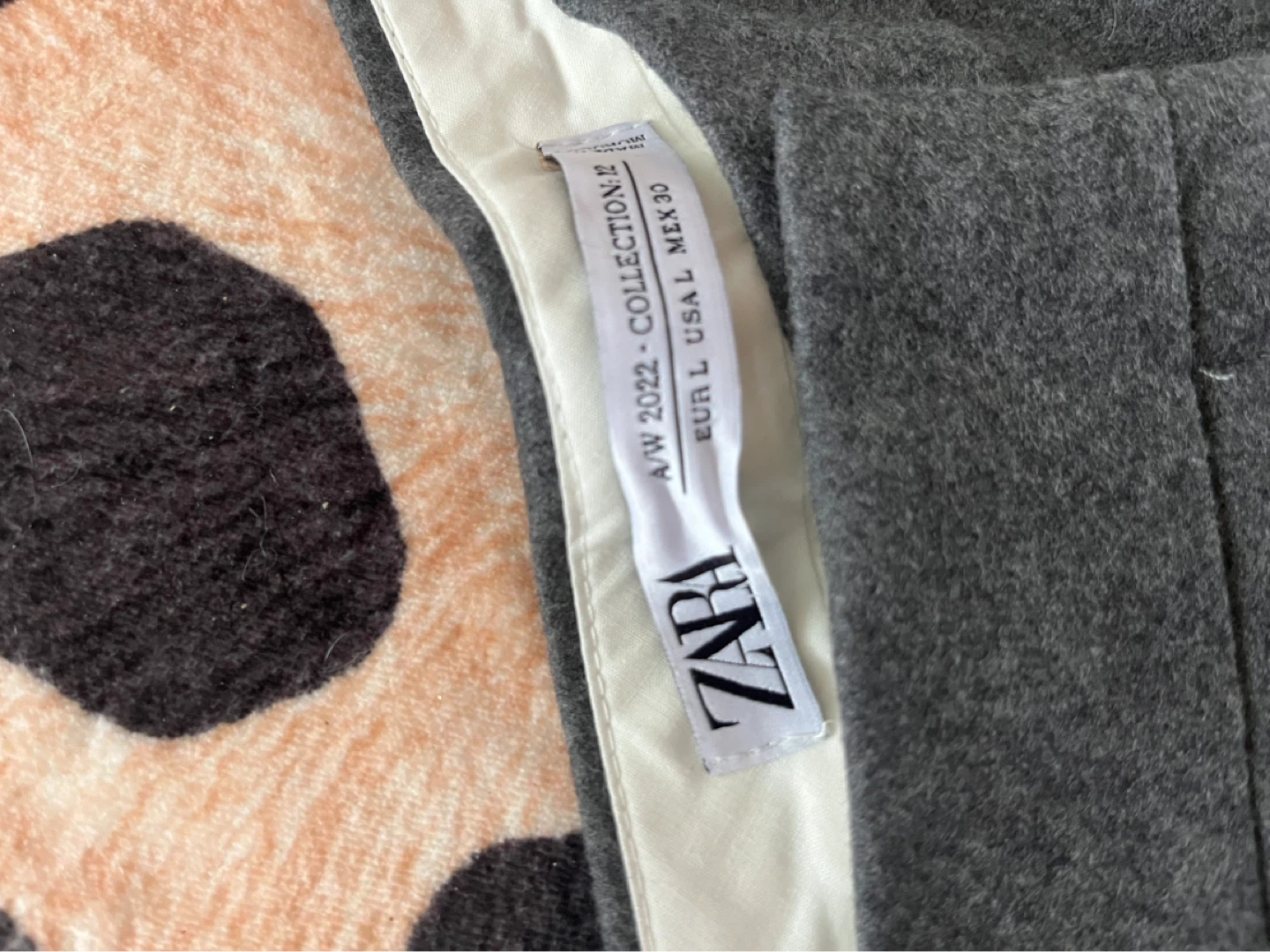 Zara Wide Leg Pants Size L - photo 2
