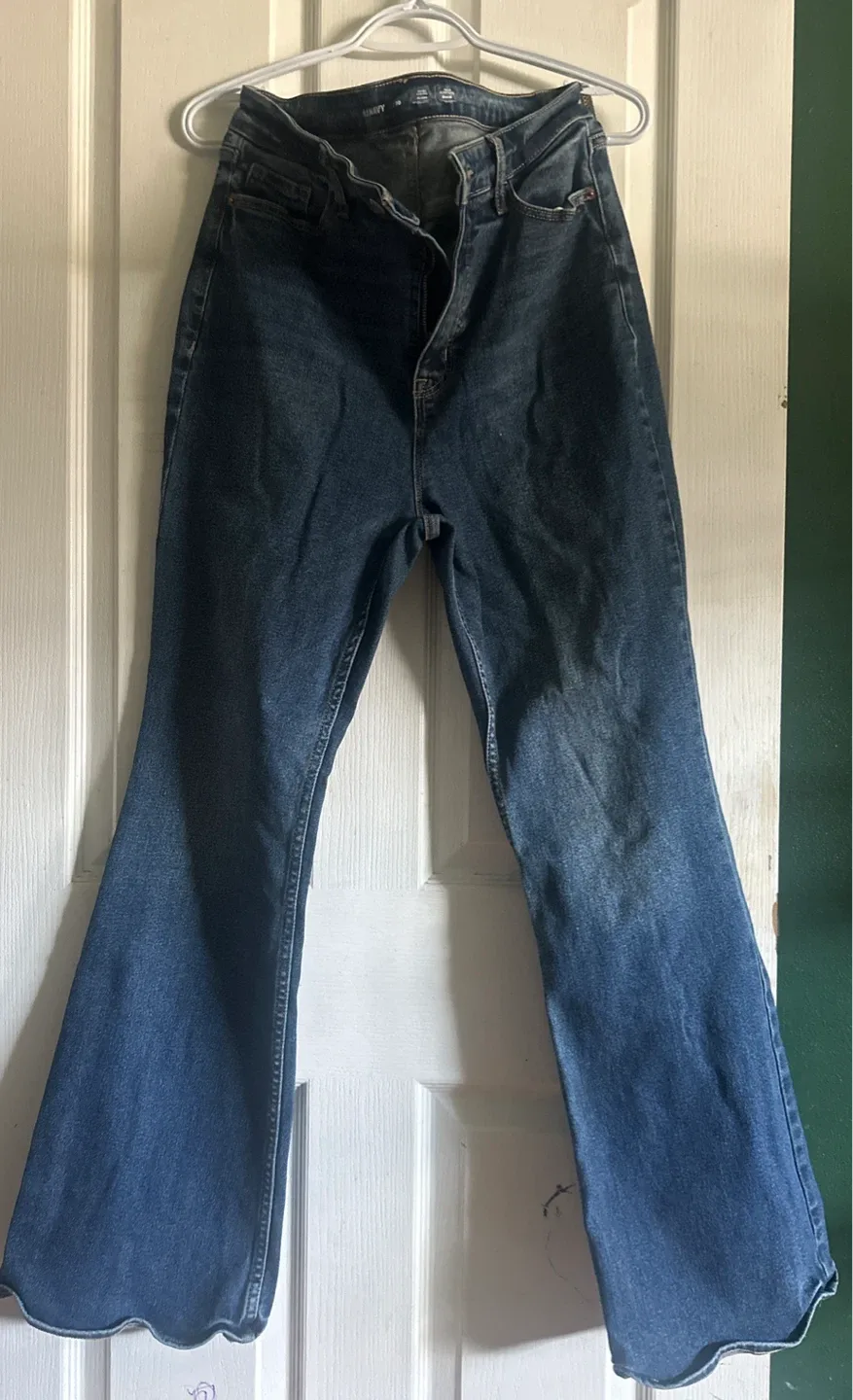 Old Navy Blue Flare Jeans Size 10