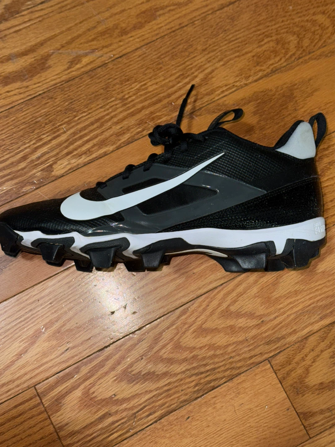 Nike Alpha Menace Varsity Football Cleats Black/White - photo 3