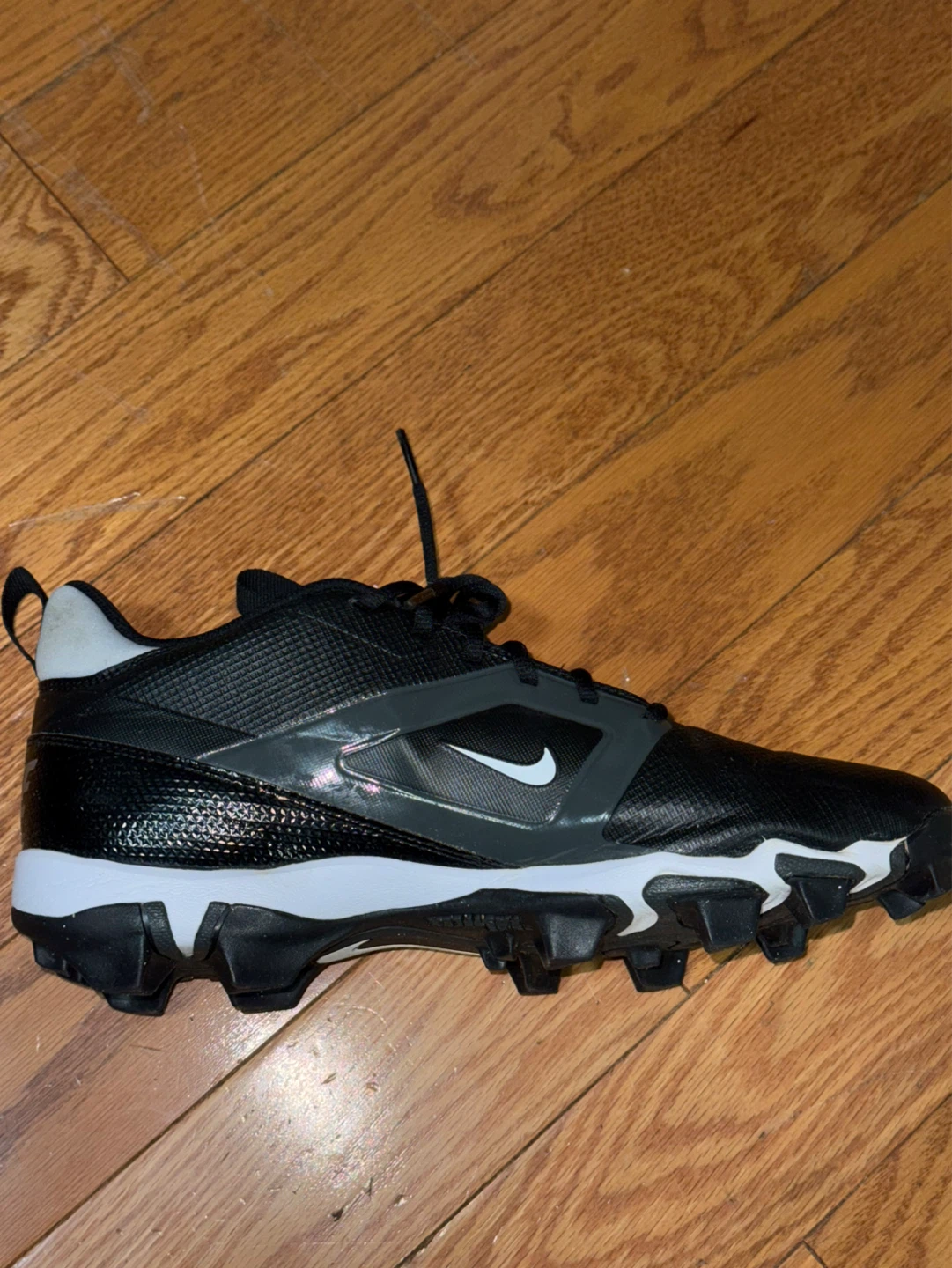 Nike Alpha Menace Varsity Football Cleats Black/White - photo 4