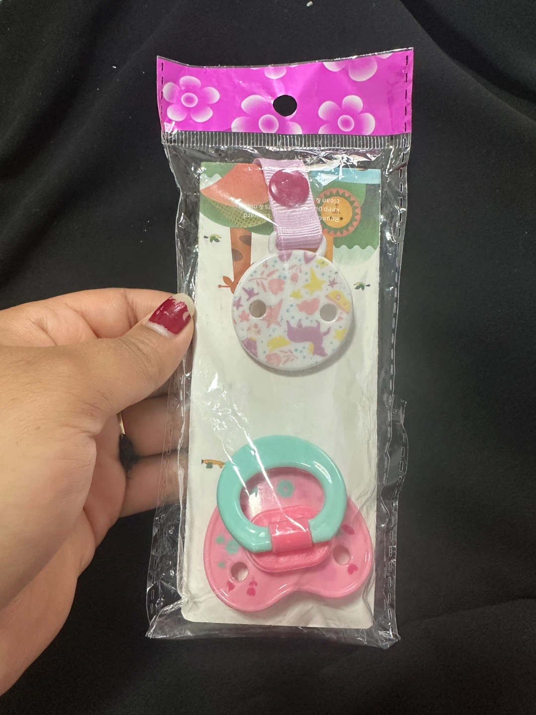 Baby Pacifier Set with Clip