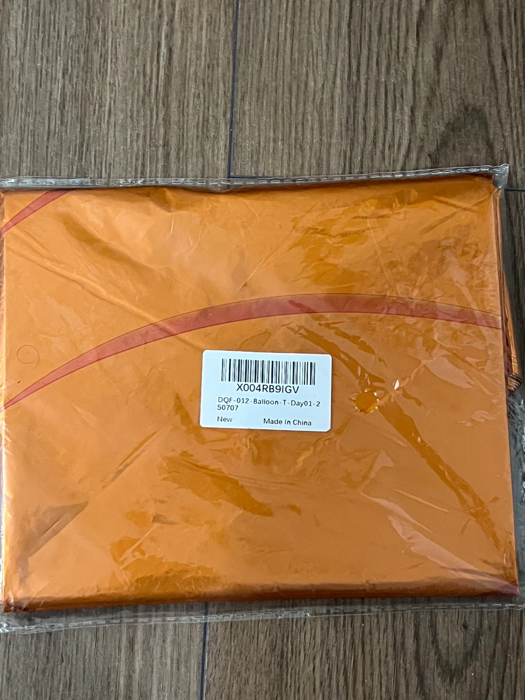Orange Pumpkin Mylar Balloon