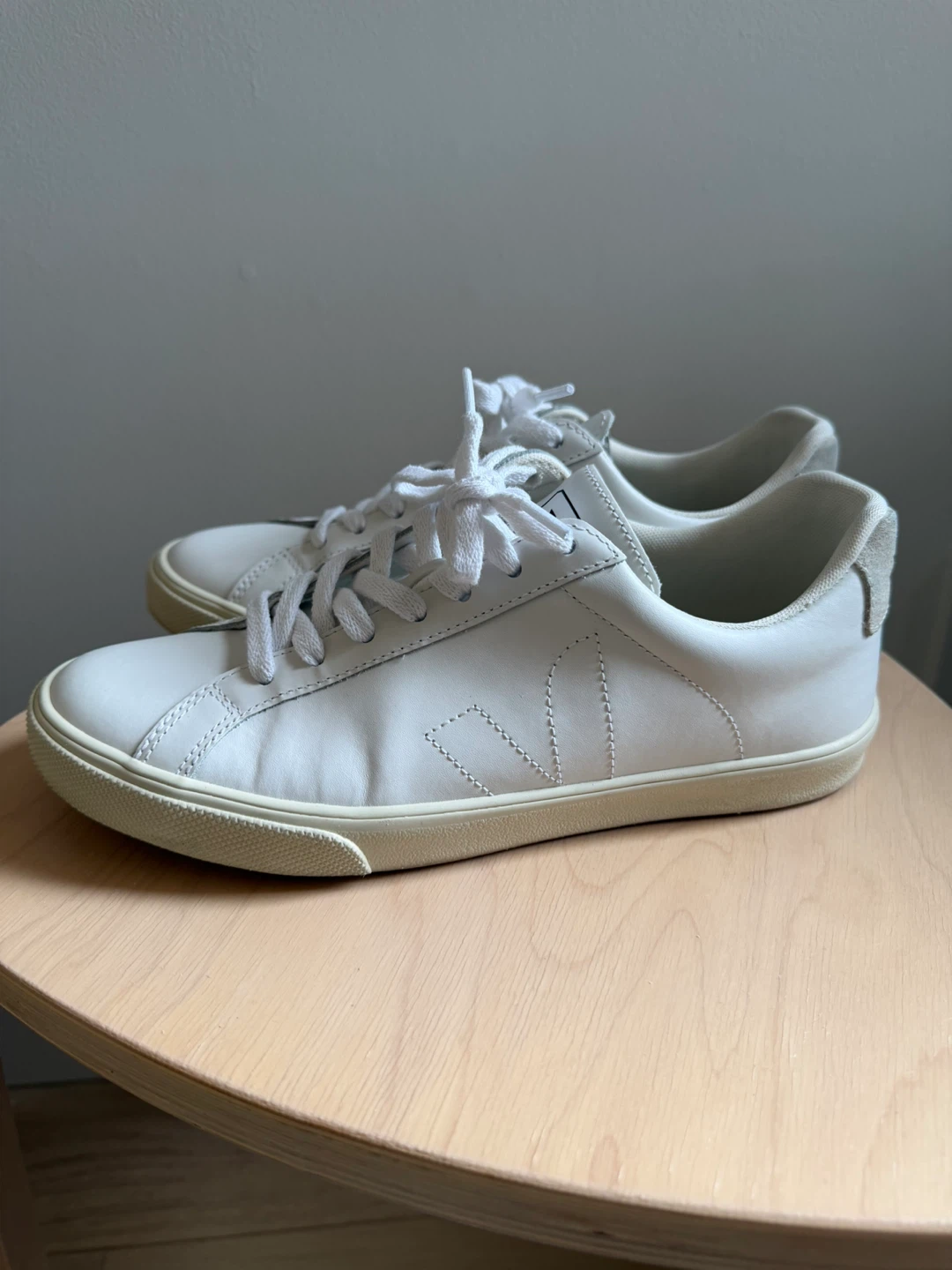 Veja Campo White Leather Sneakers