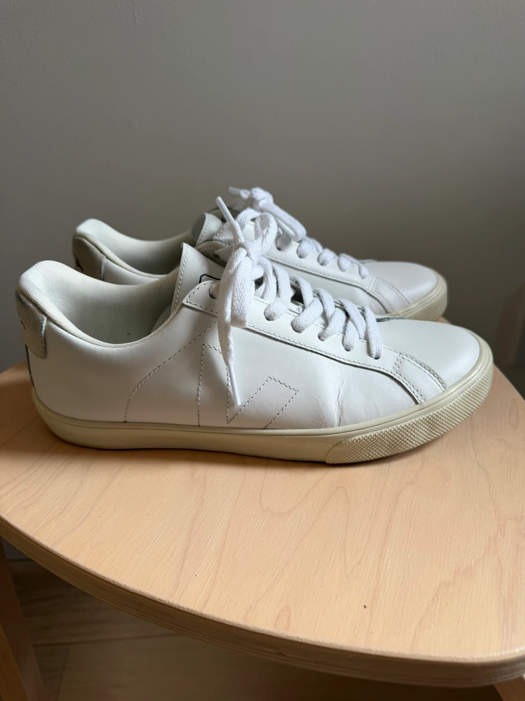 Veja Campo White Leather Sneakers - photo 4