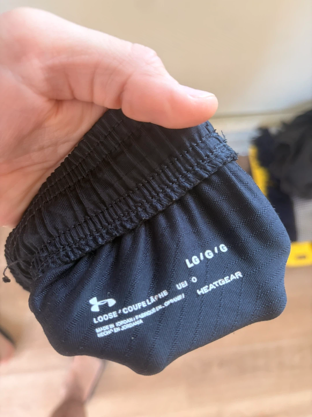 Under Armour Loose Heatgear Shorts - Black, Size L - photo 3