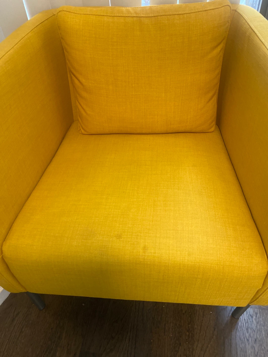 Two Yellow Accent Chairs - photo 2
