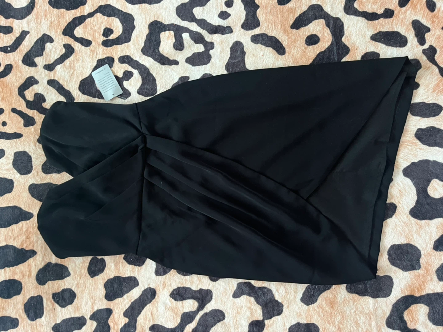 BNWT Adelynn Rae Black Strapless Dress - Large