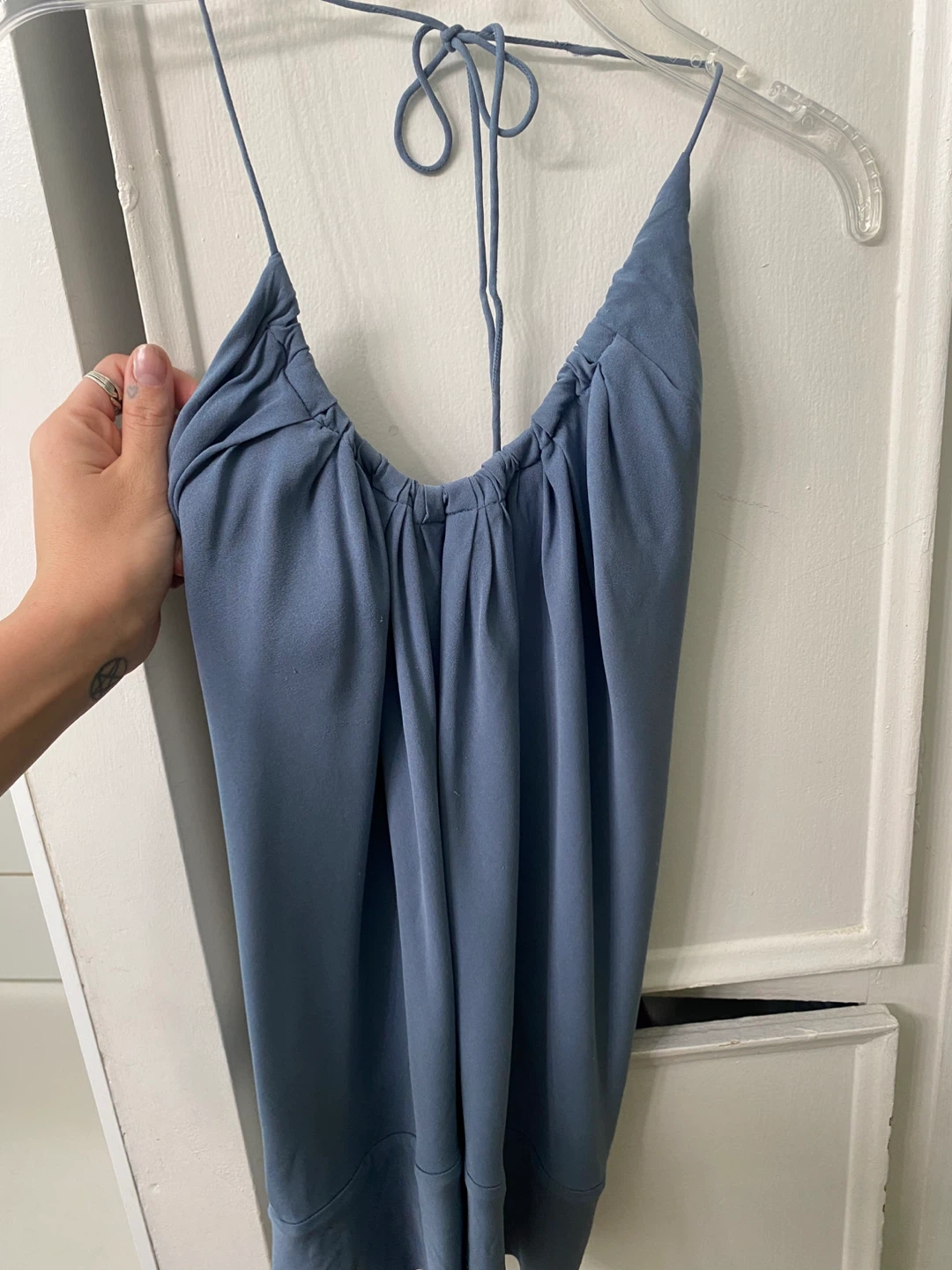 DKNY Silk Blend Tank Top