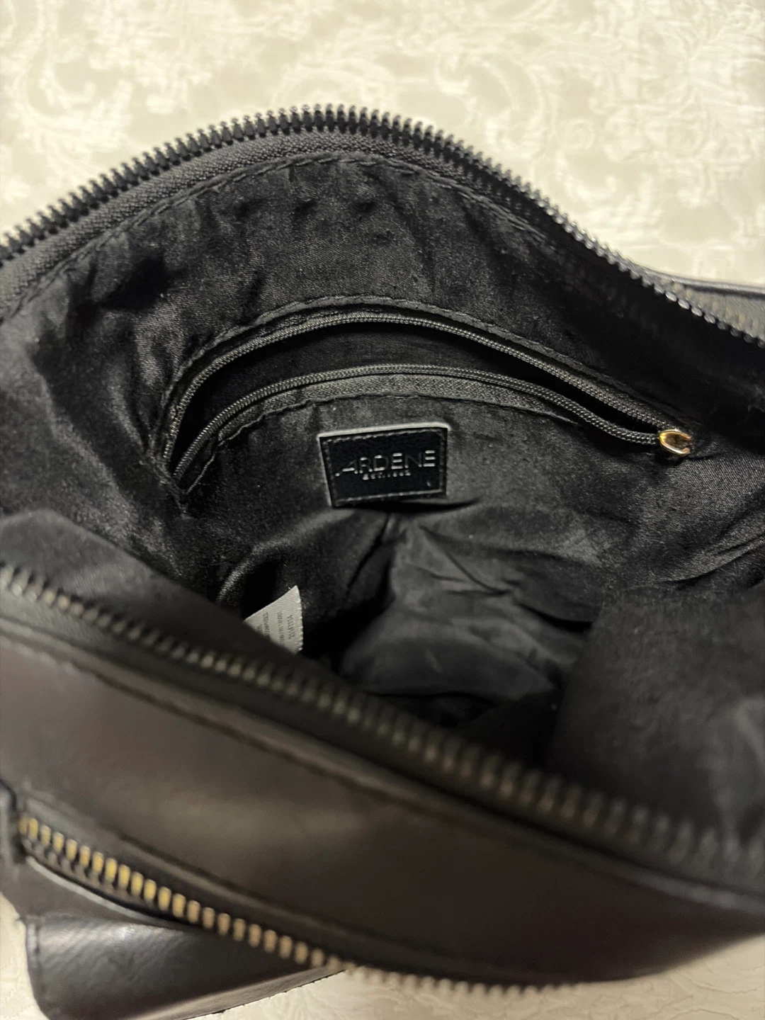 Ardene Black Faux Leather Crossbody Bag - photo 4