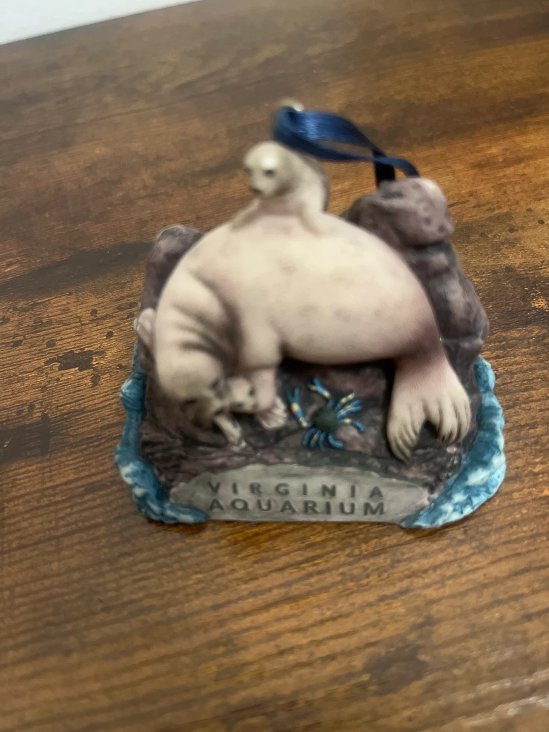 Virginia Aquarium Seal Ornament