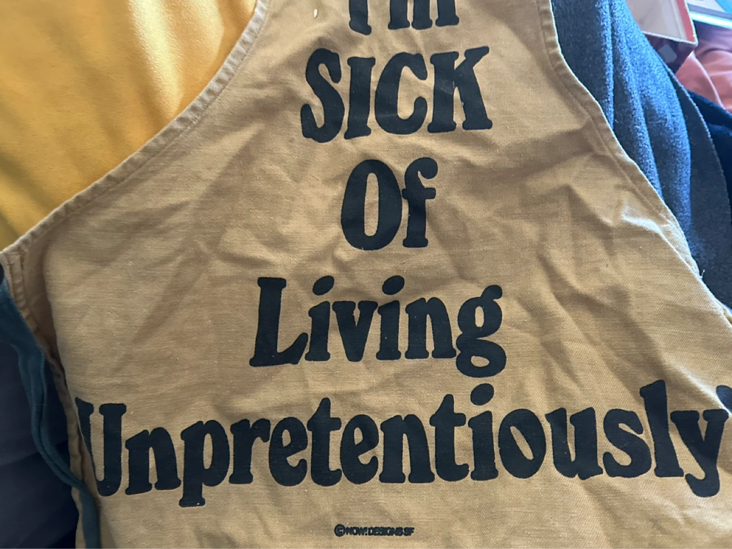 Vintage Now!Designs FUNNY Apron - photo 3