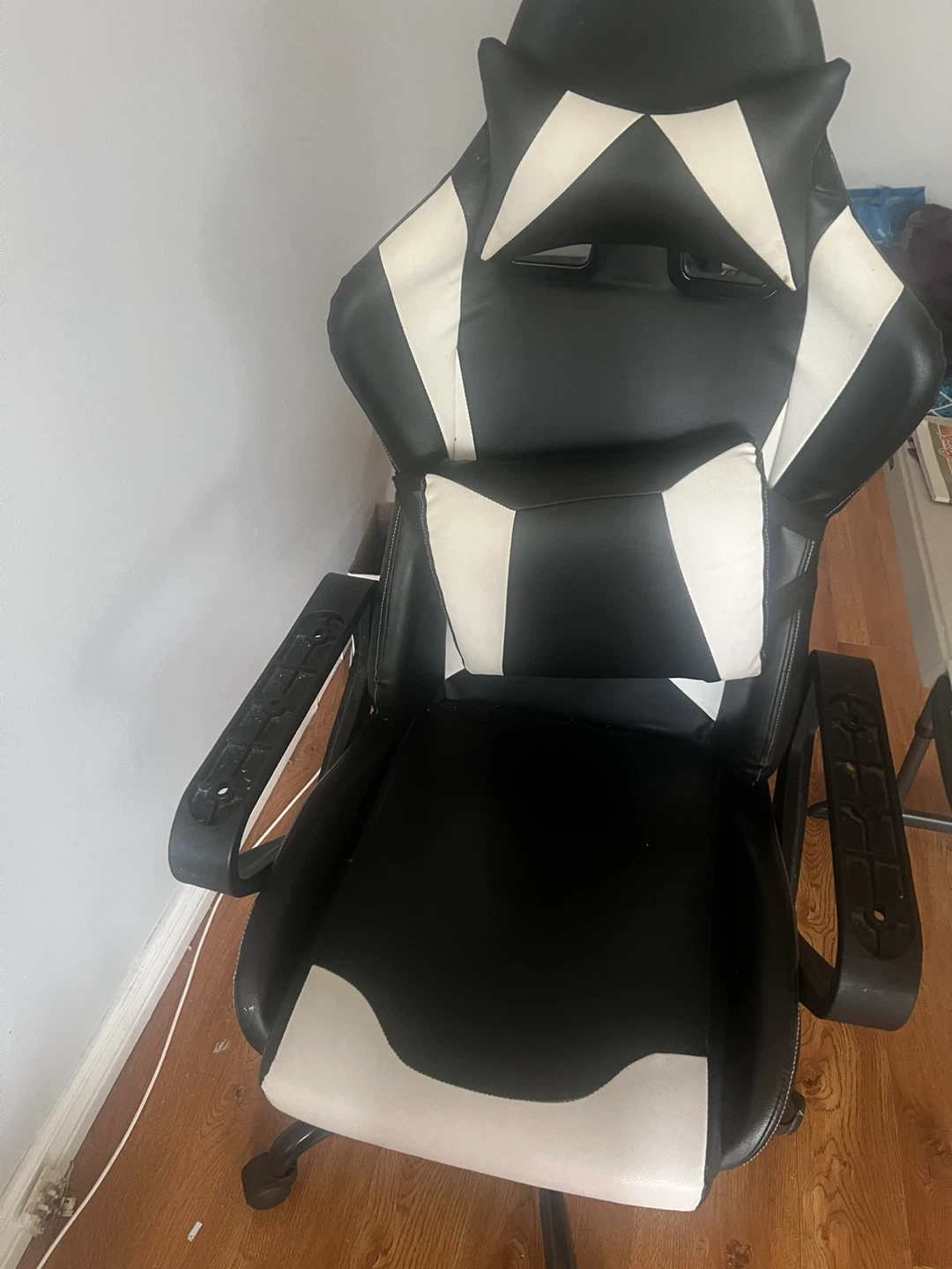 Black and White Gaming Chair
