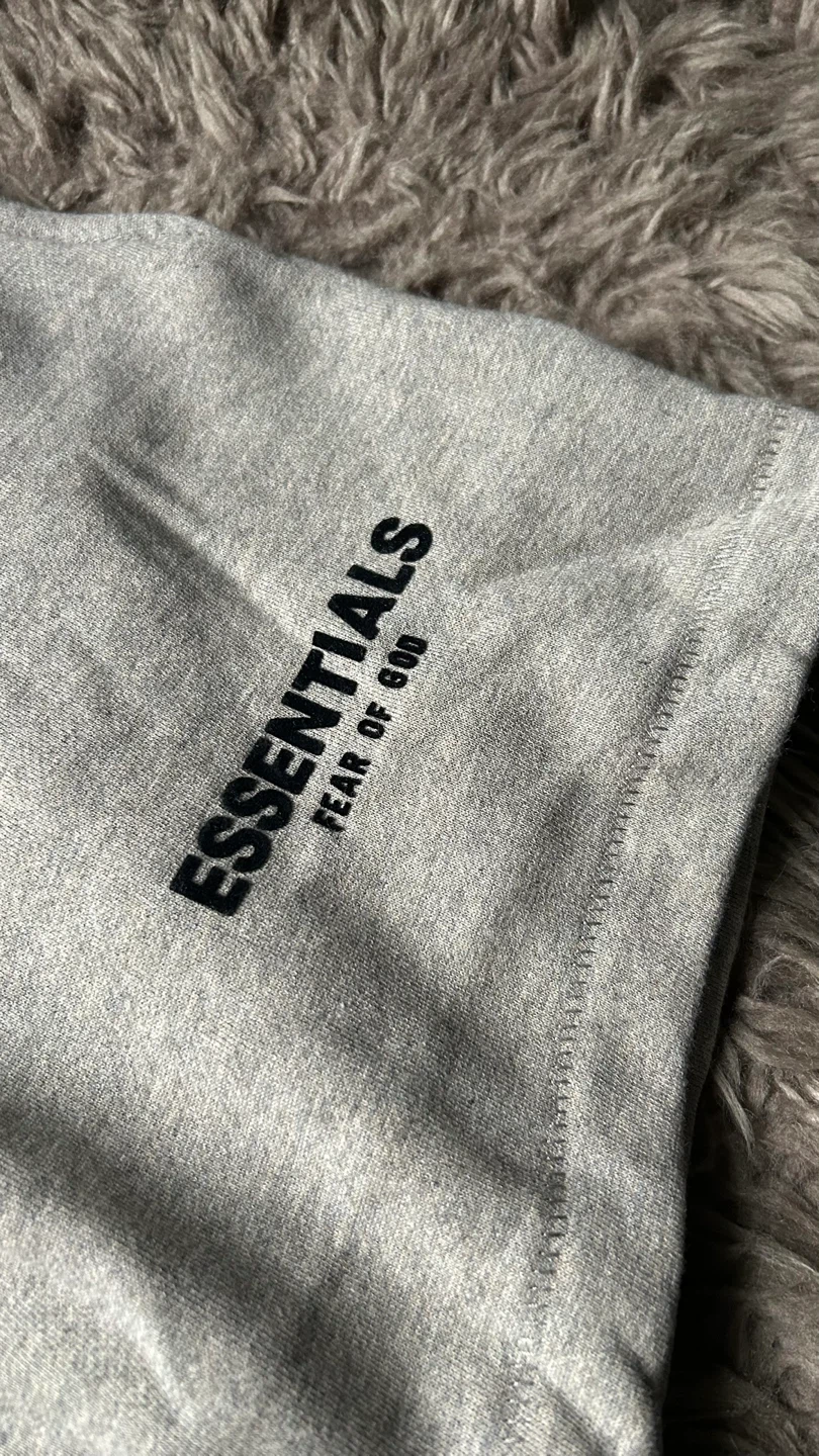 ESSENTIALS Dark Oatmeal Fear of God Shorts - photo 3