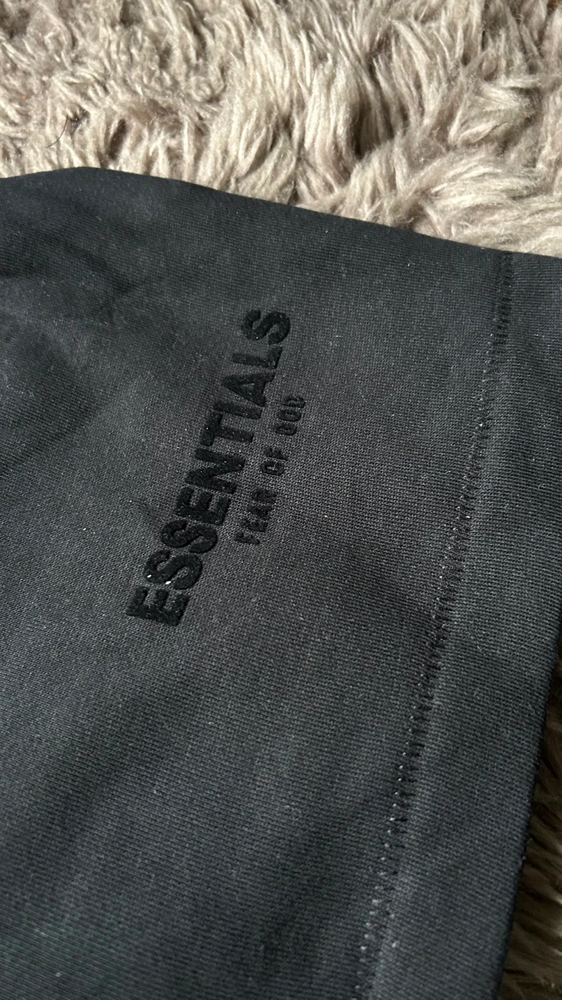 Fear of God Essentials Sweat Shorts Black - photo 3