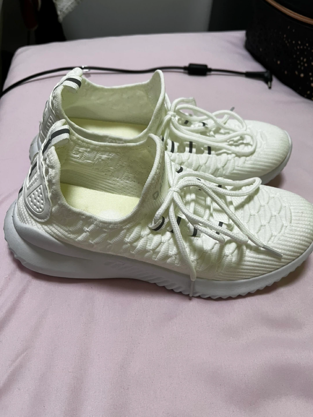 Danskin Stunt White Athletic Shoes