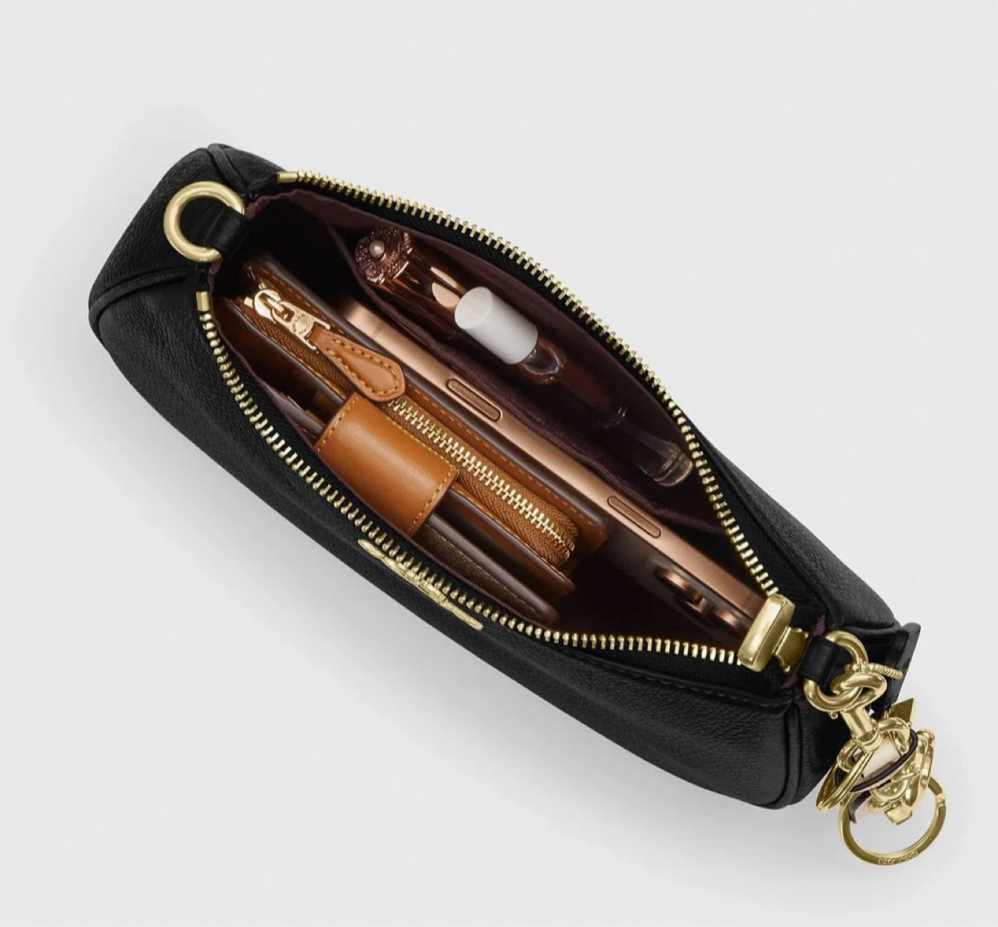 Coach Black Leather Shoulder Bag - photo 3