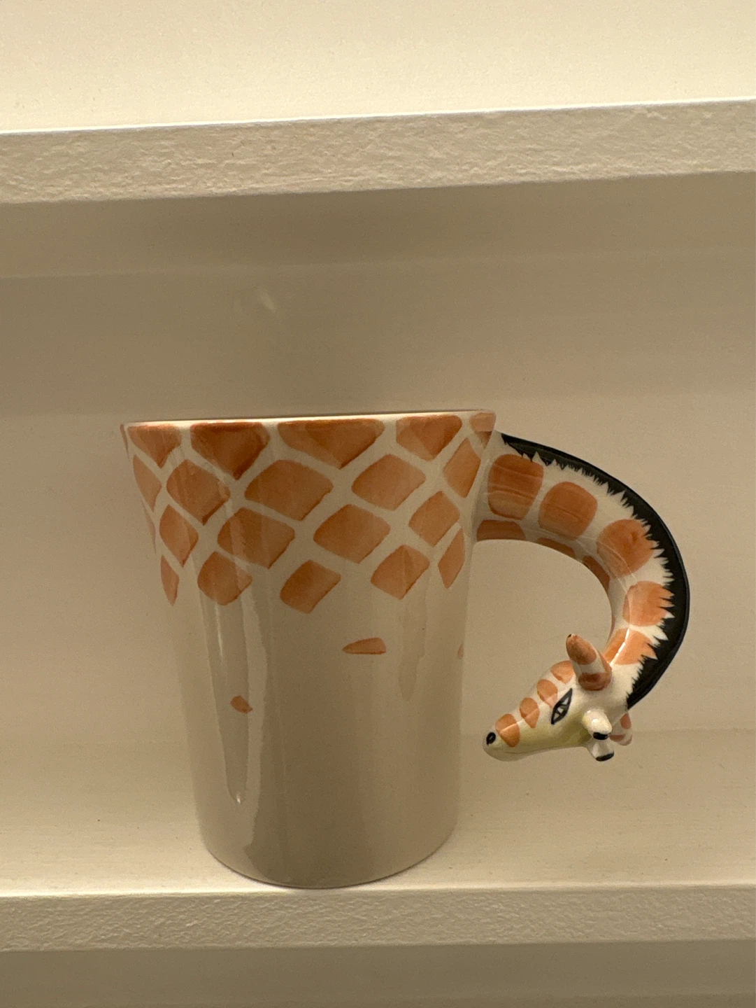 Pier 1 Handpainted Giraffe Mug