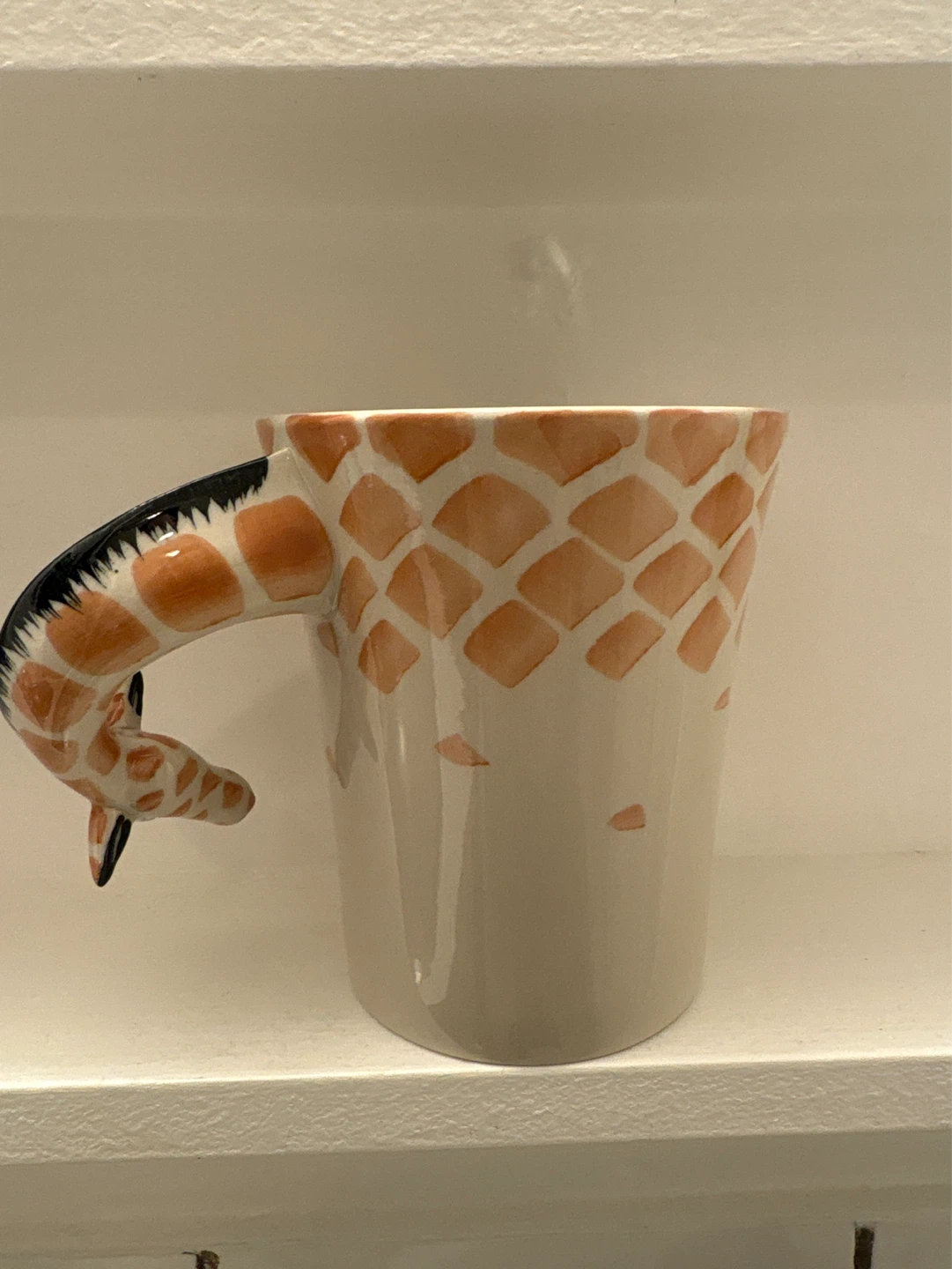 Pier 1 Handpainted Giraffe Mug - photo 2