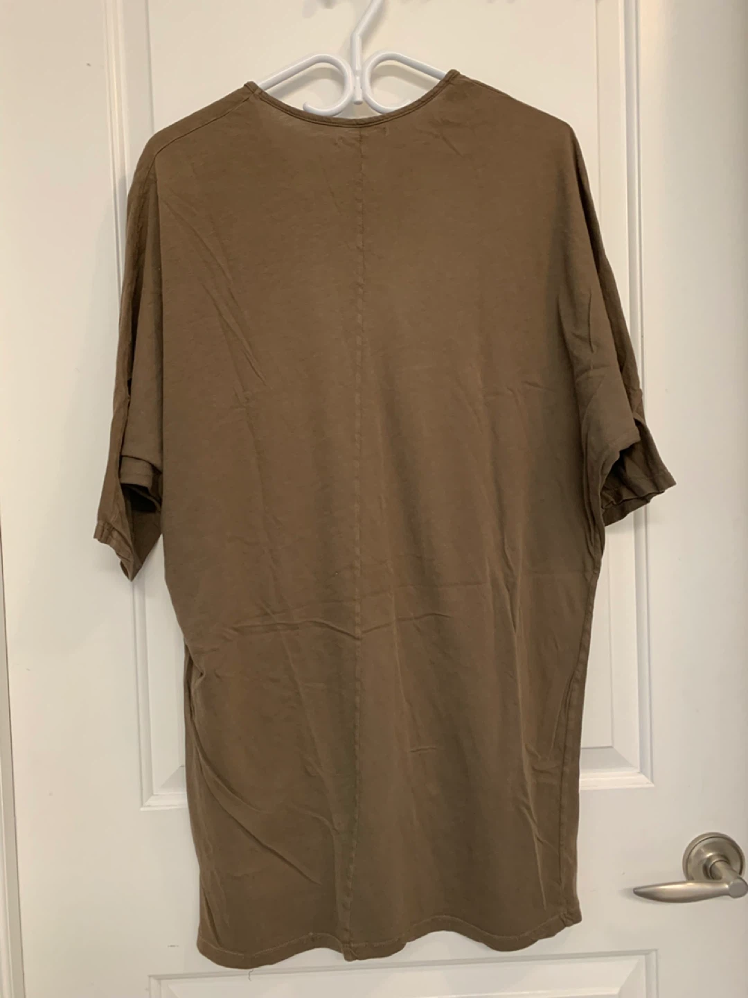 Black Crane Brown Supima Cotton T-Shirt #freecycle - photo 2