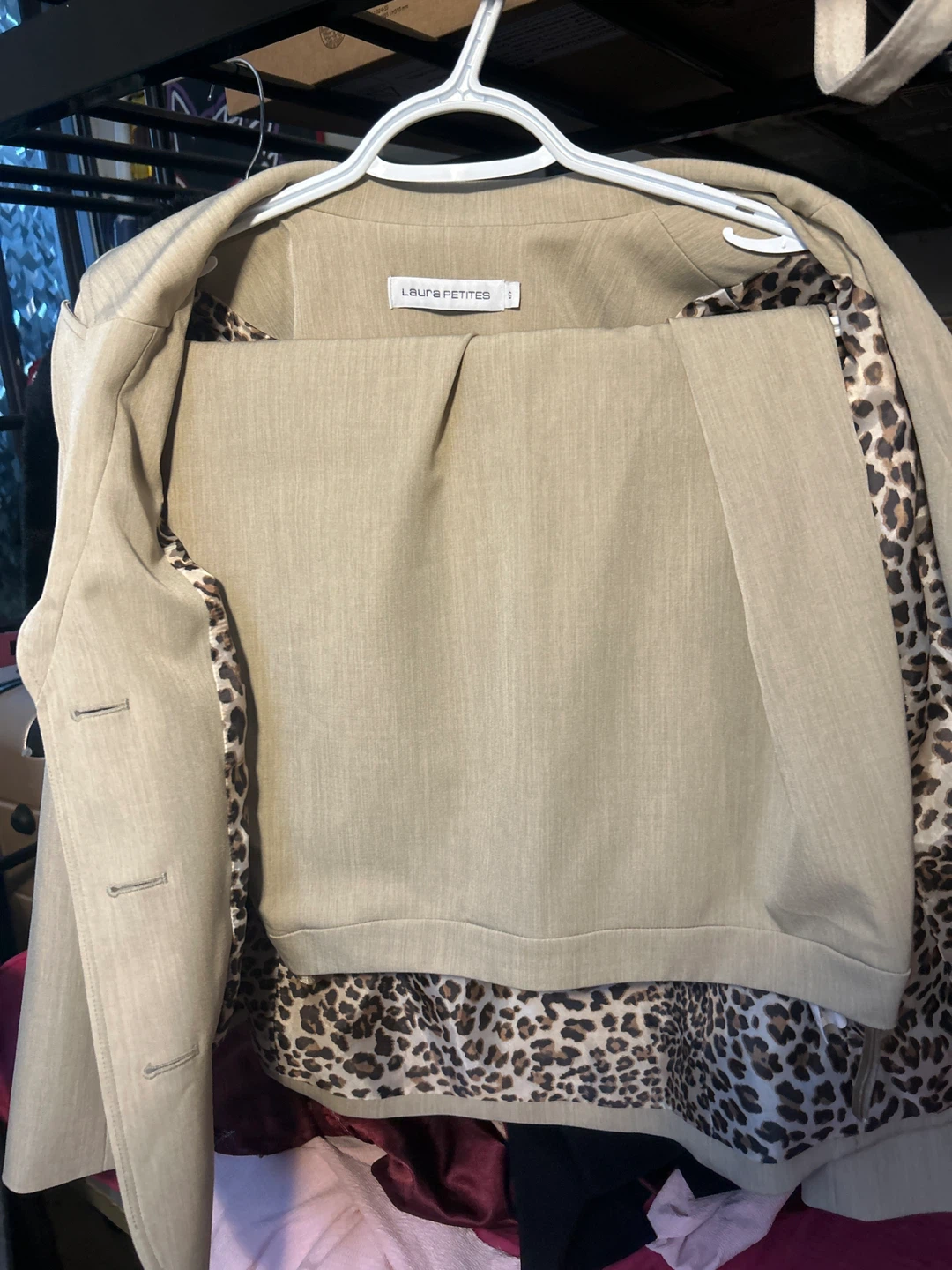 Laura Petites Beige Blazer and Skirt Suit - photo 2