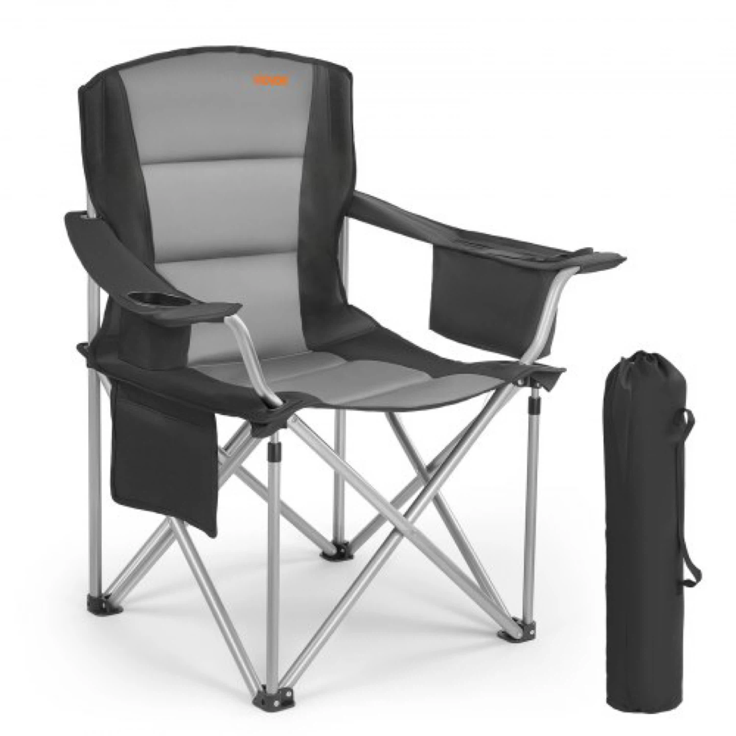 2 Vevor Folding Camping Chair, 1 for $25 and 2 for $40
