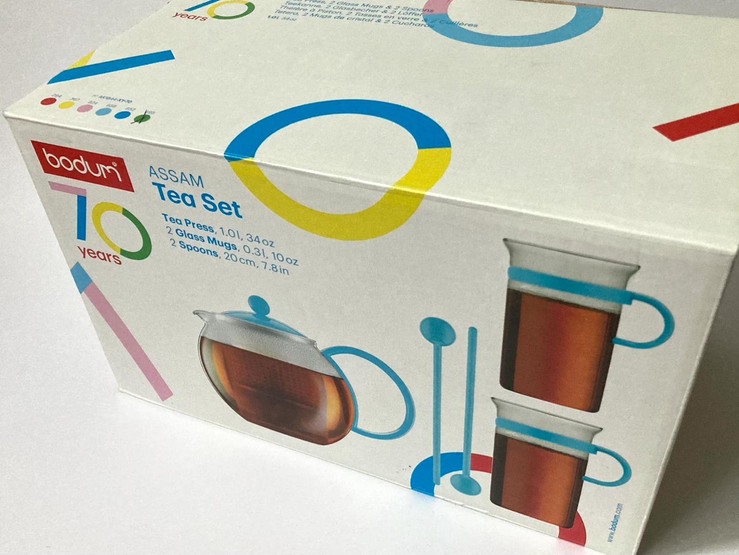 Limited Edition Bodum Tea Set Postmodern/Memphis/Danish Design - photo 5