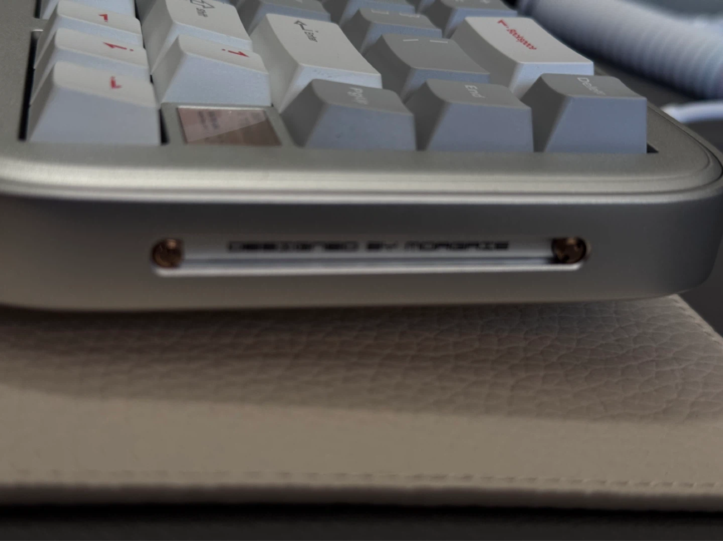 Morgrie Spacetime 65 Wireless Mechanical Keyboard - Silver - photo 5