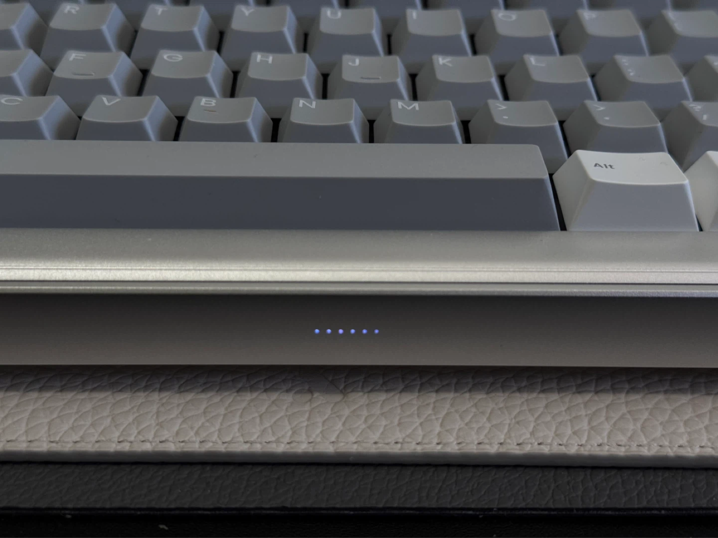 Morgrie Spacetime 65 Wireless Mechanical Keyboard - Silver - photo 4
