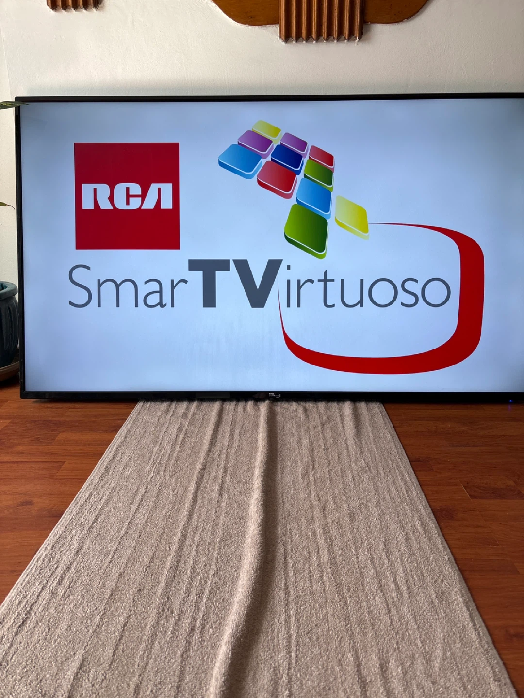 60” RCA Virtuoso Smart TV with Remote and Mount