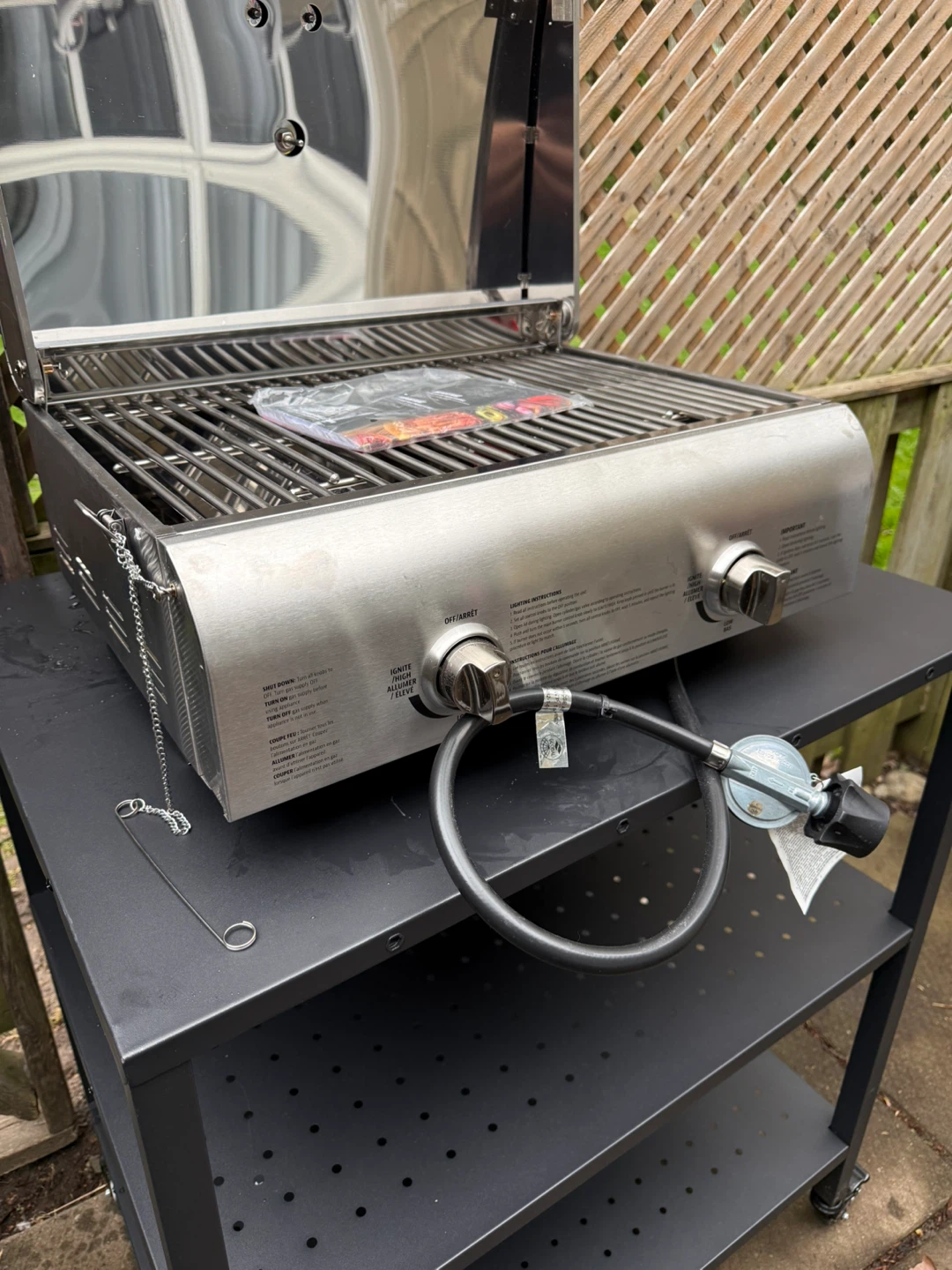 NEW Pit Boss Stainless Steel 2-Burner Gas Grill w/ Stand - photo 5