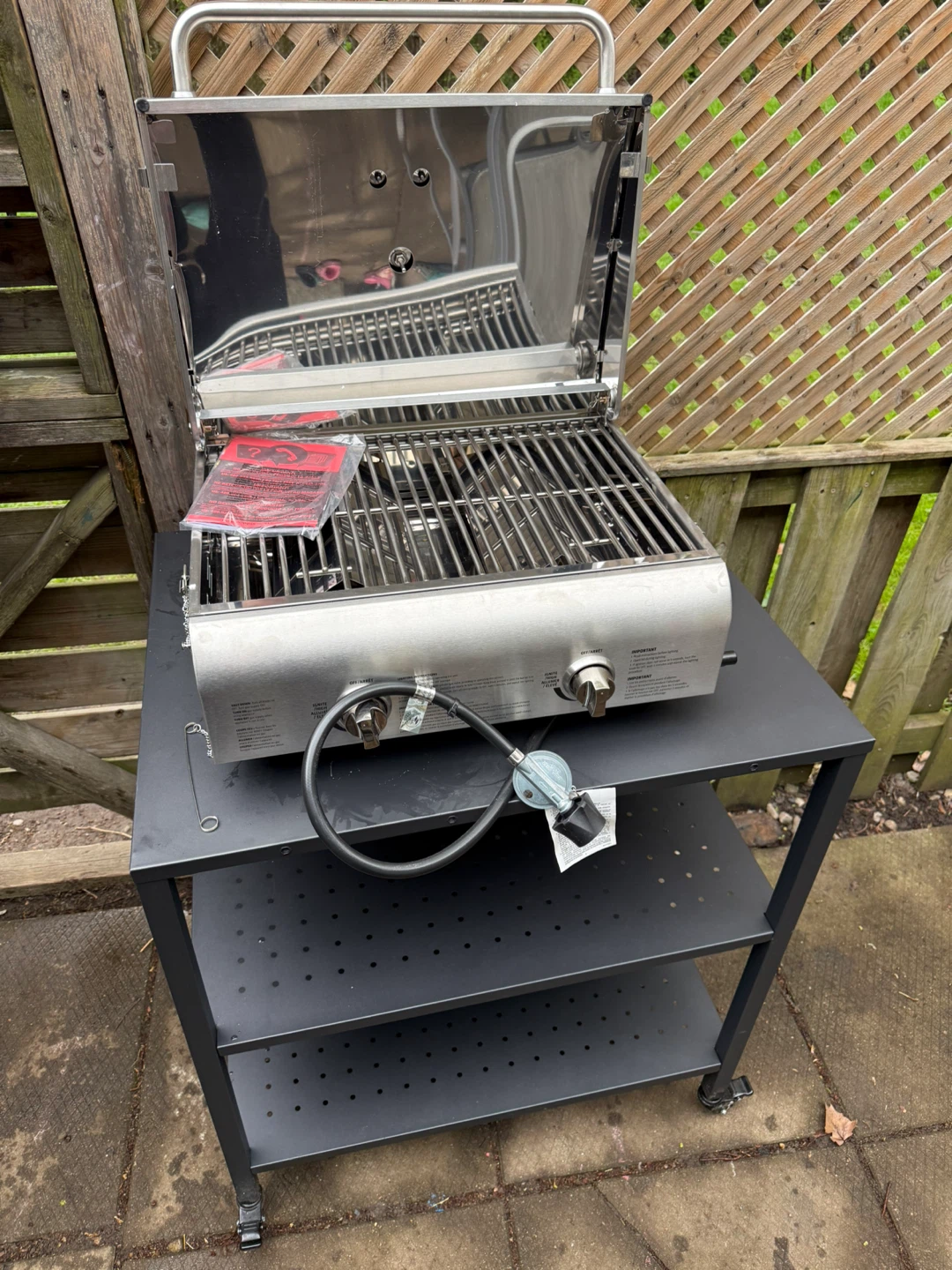 NEW Pit Boss Stainless Steel 2-Burner Gas Grill w/ Stand - photo 2