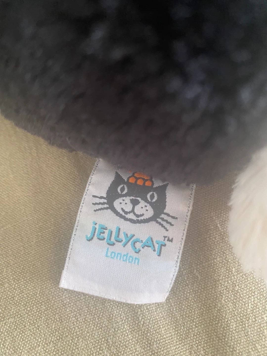 Jellycat Black & White Bunny Plush - photo 3