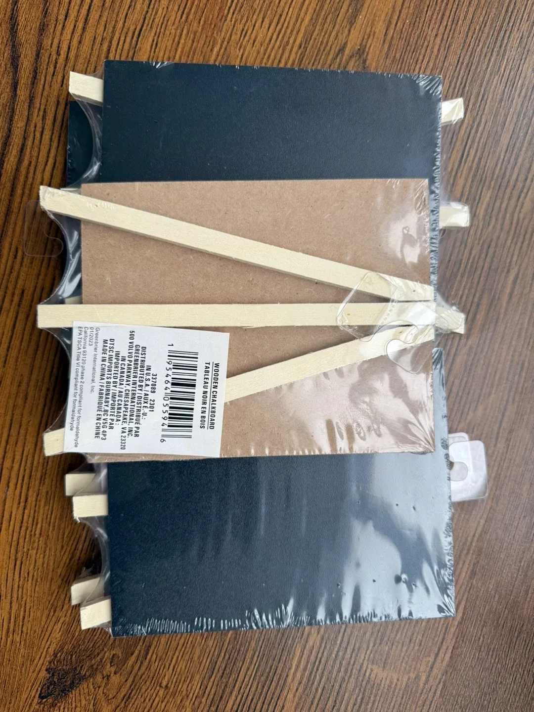 Wooden Mini Chalk Easels