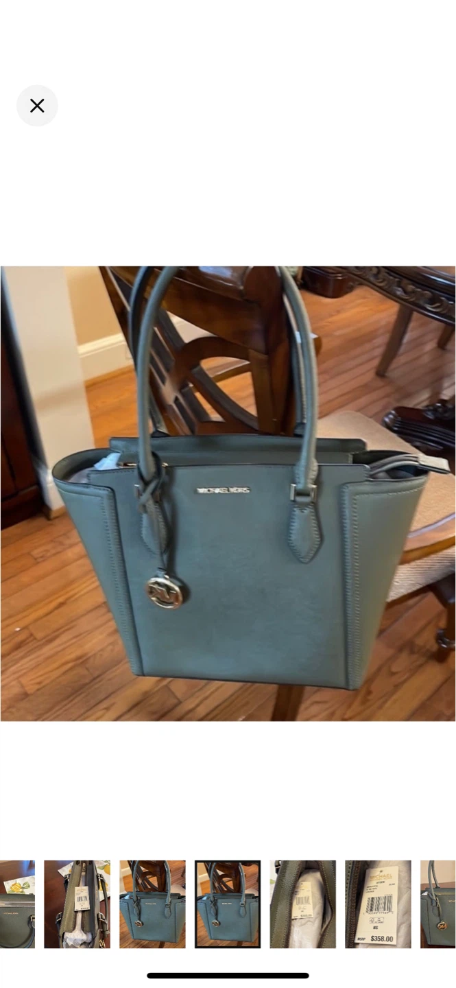 Michael Kors Ayden Tote Bag - Olive Leather - photo 5