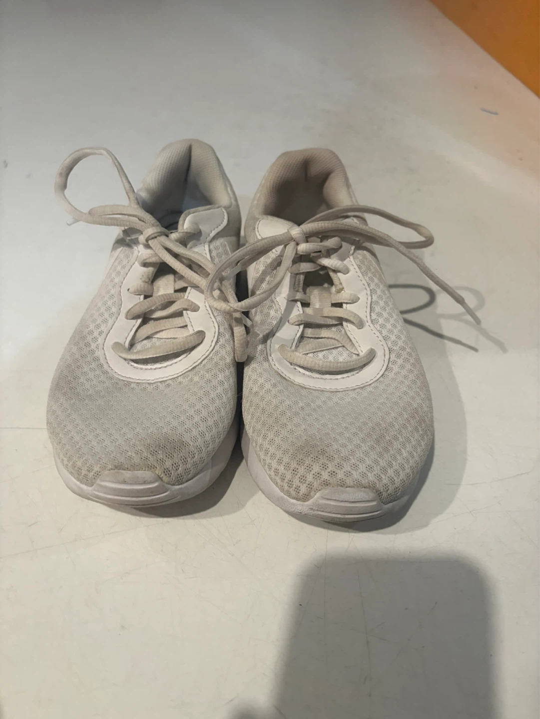 Nike Women's Tanjun Running Shoes White Size 5.5 US