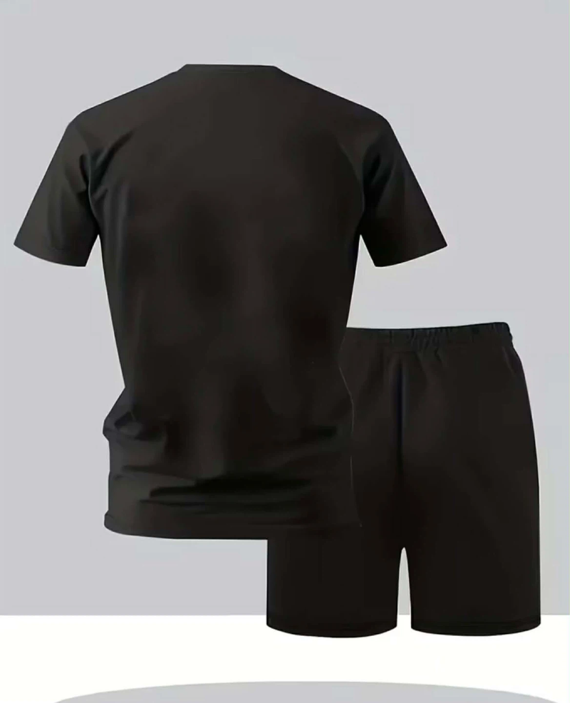 Black Puma T-Shirt and Shorts Set Size L - photo 2